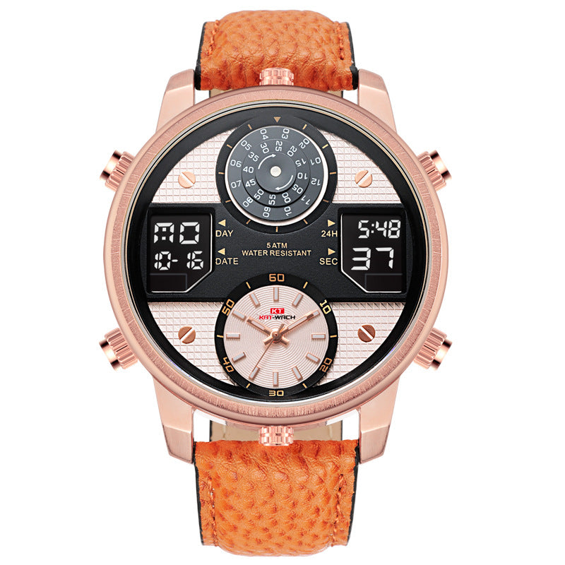 Men's Watch Trends Waterproof Sports Quartz Style