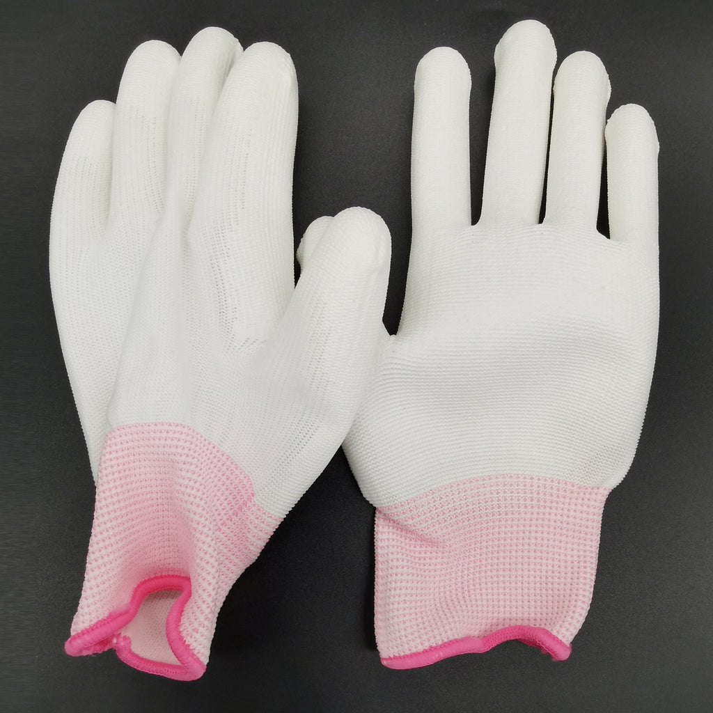 Gloves White Dust-free Electronics Factory Anti-static Coating Labor Protection