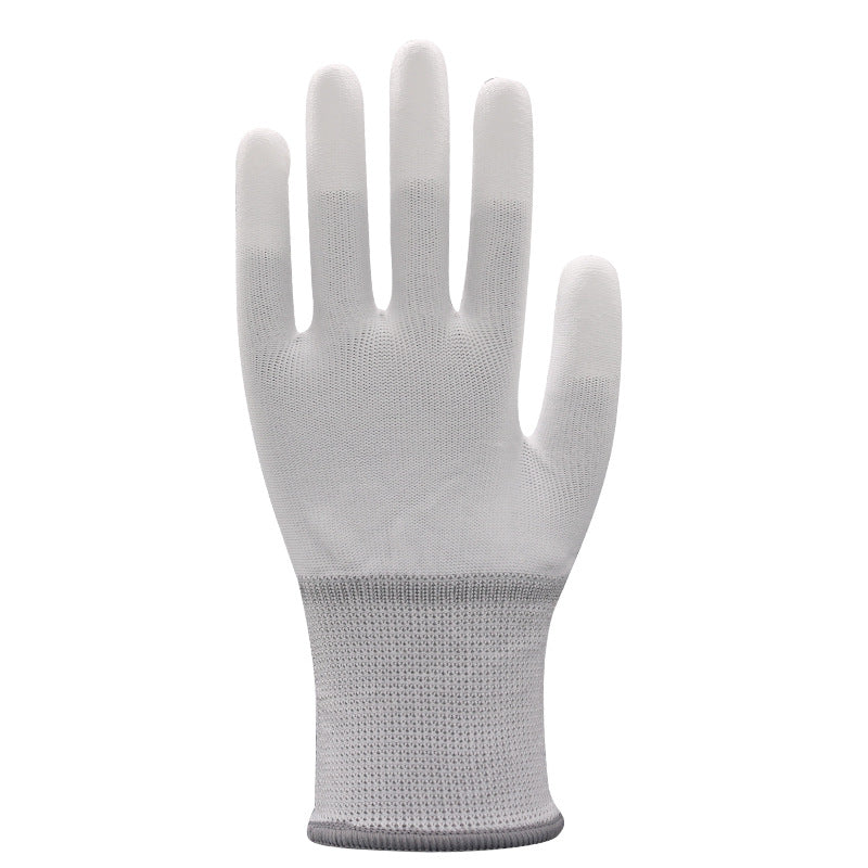 Gloves White Dust-free Electronics Factory Anti-static Coating Labor Protection