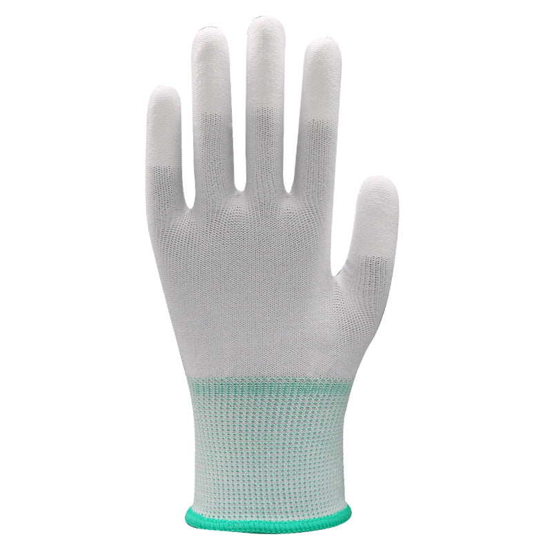 Gloves White Dust-free Electronics Factory Anti-static Coating Labor Protection