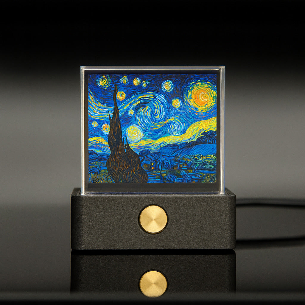 Transparent Creative Gift Expression Desk Tech Ornament