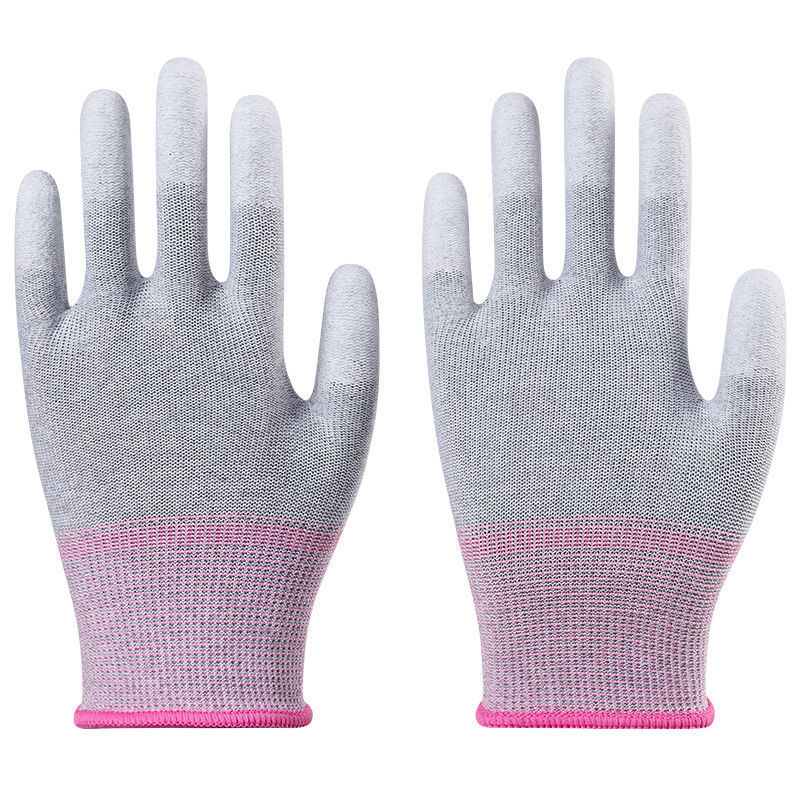 Gloves White Dust-free Electronics Factory Anti-static Coating Labor Protection